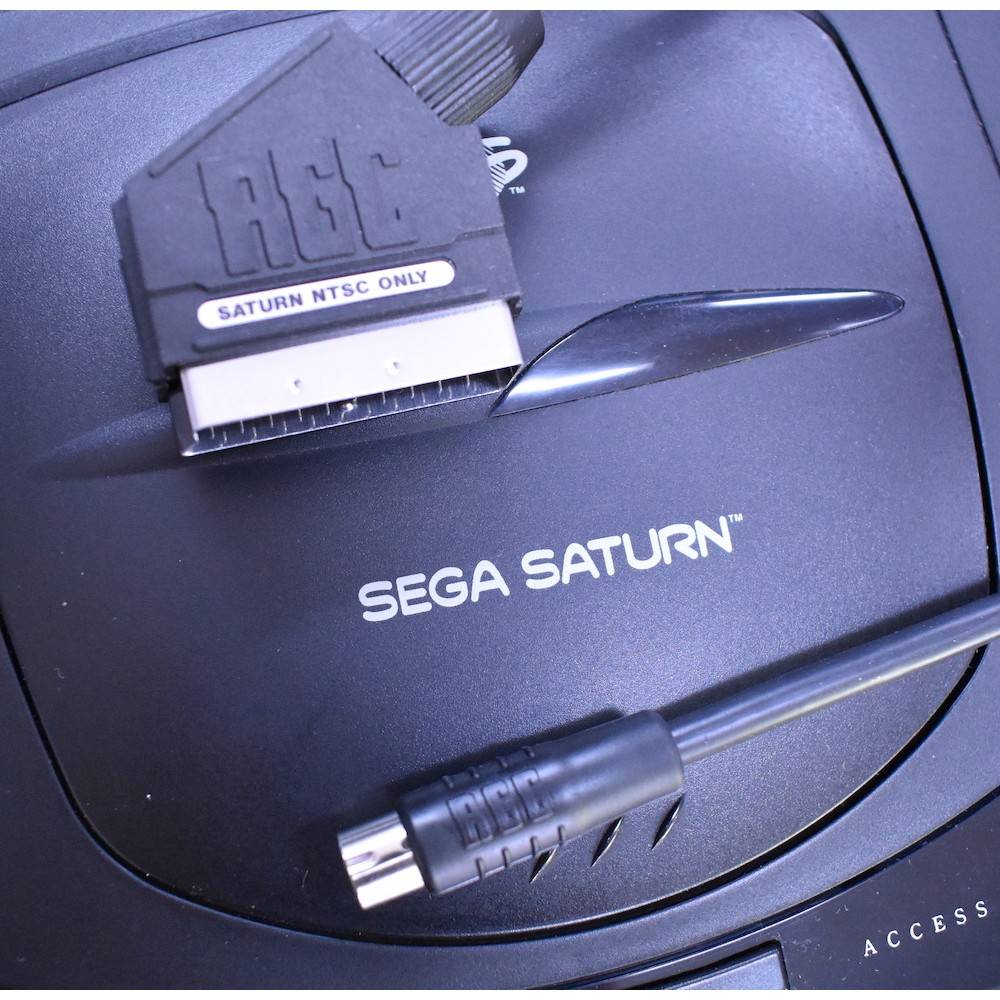 Sega Saturn RGB SCART NTSC PAL PACKAPUNCH